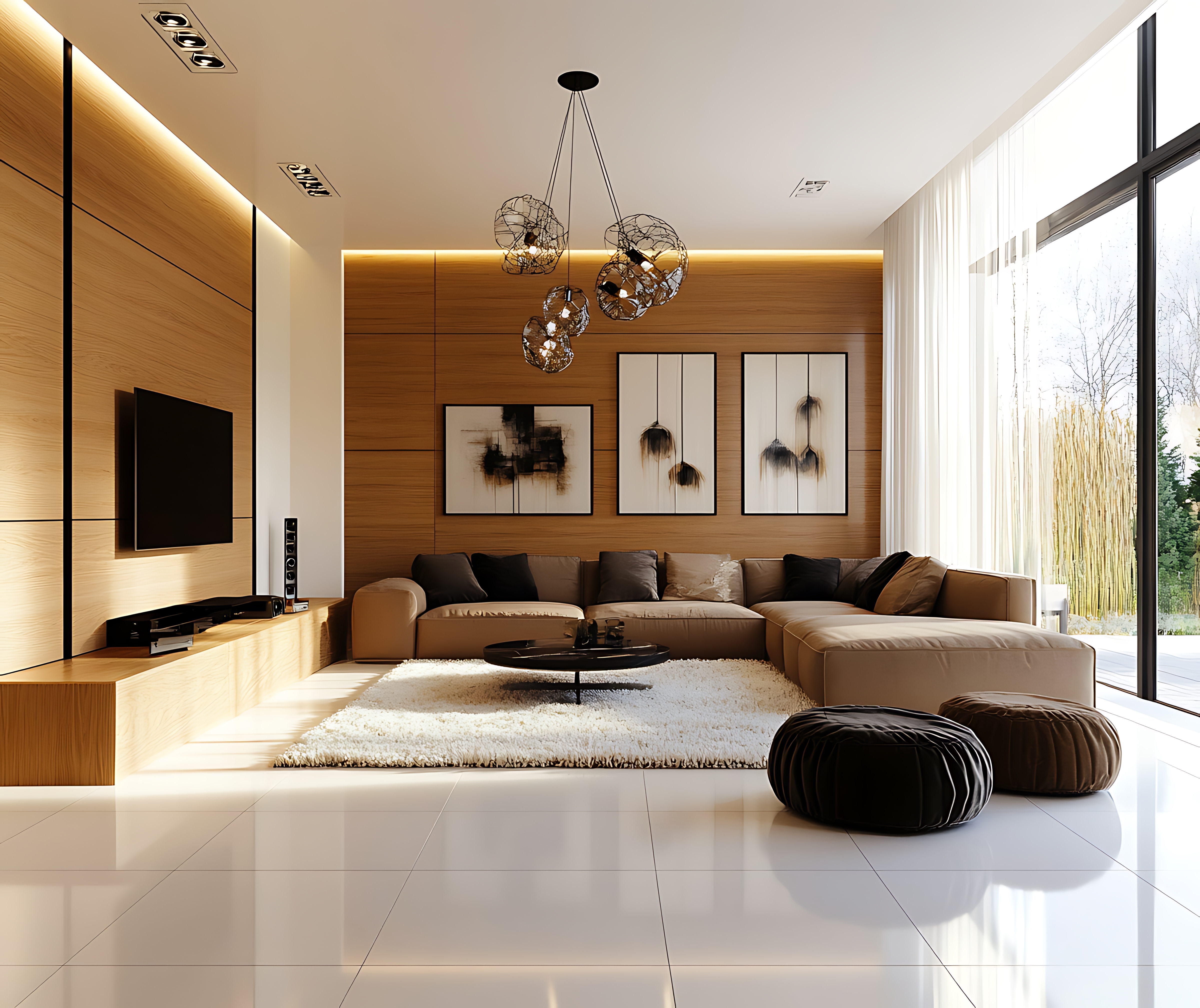 Interior design style mood board