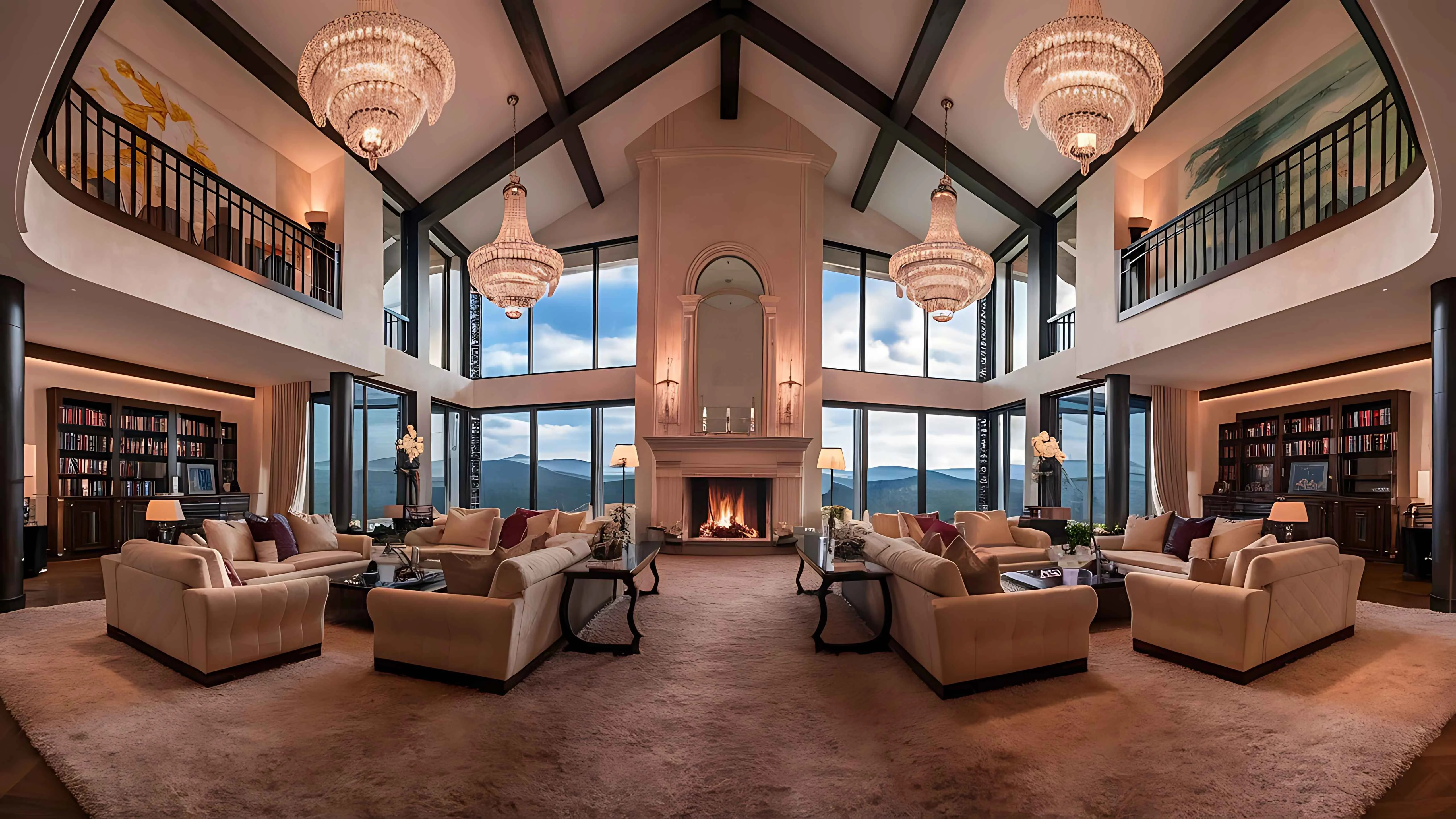 Interior design style mood board